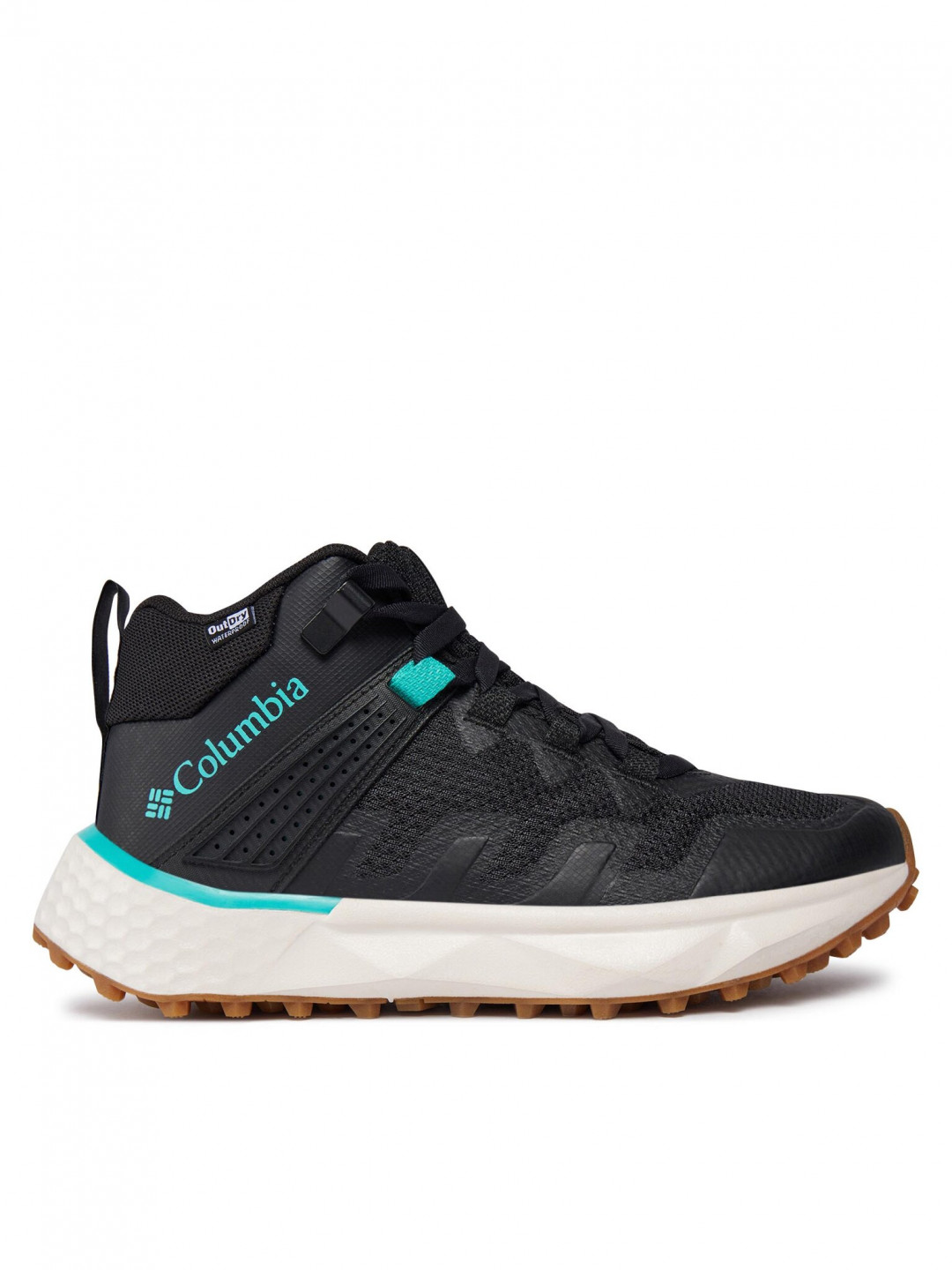 Columbia Trekingová obuv Facet 75 Mid Outdry 2027201 Černá